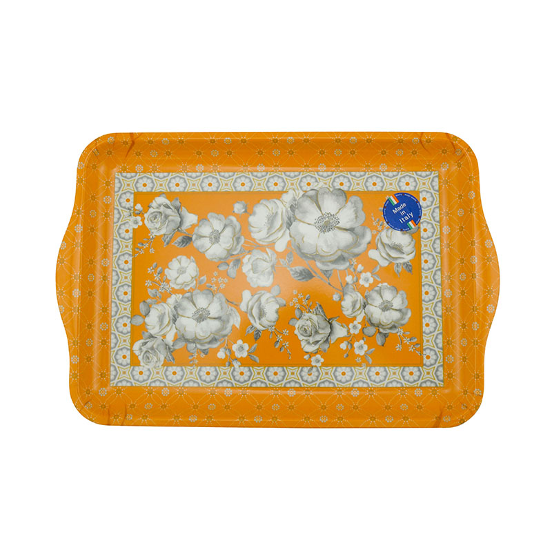 【義大利Easy life】世界藝術系列托盤(橘)